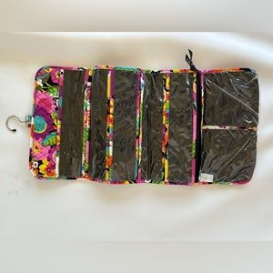 Vera Bradley hanging floral travel bag